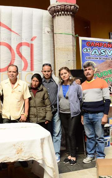 Inicia cruzada a favor de las viudas de mineros sin renta