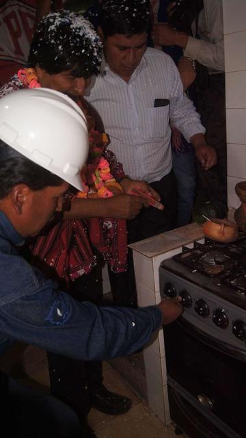 El gas domiciliario llega a las comunidades