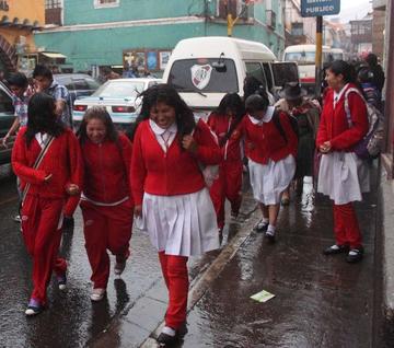 El horario de ingreso a clases no fue modificado.
