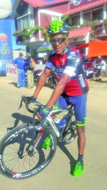 Óscar Soliz se impone en nacional de ciclismo