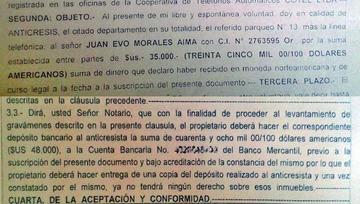 León muestra contrato y afirma que Morales convivía con Zapata