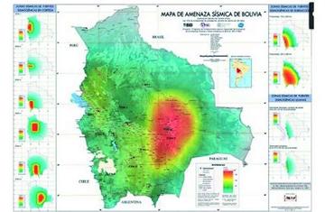 Catorce fallas geológicas en Bolivia son una amenaza