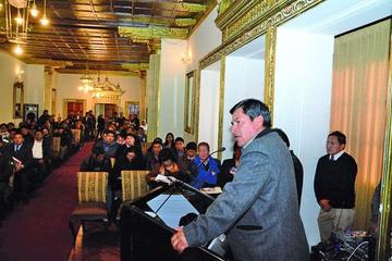 Juan Carlos Cejas fue el único gobernador del país que presentó su informe de primera gestión.