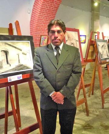 Artista plástico inaugura quinta muestra individual