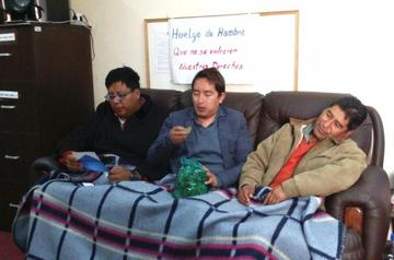 Tres asambleístas mantienen huelga de hambre pidiendo participar en comisiones 