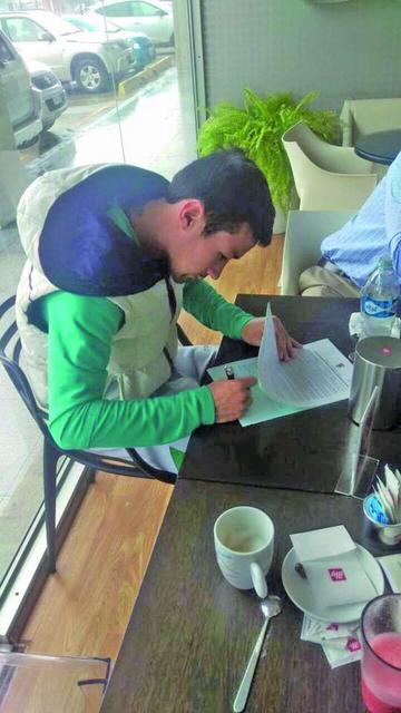 El volante ofensivo Dustin Maldonado.