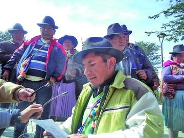 Comunarios rechazan que Aapos administre el agua