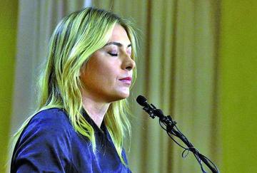 Sharapova es suspendida por dos años