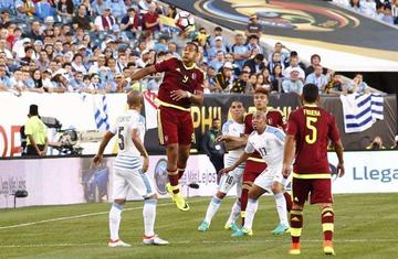 Venezuela gana y elimina a Uruguay