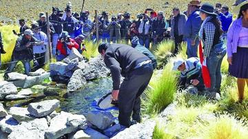 Los potosinos salen en defensa de las aguas de manantial del Silala