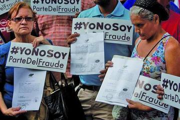 Denuncian que hubo fraude en revocatorio
