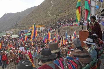 Evo Morales declaró en una oportunidad que el tema de su repostulación está cerrado hasta 2018.