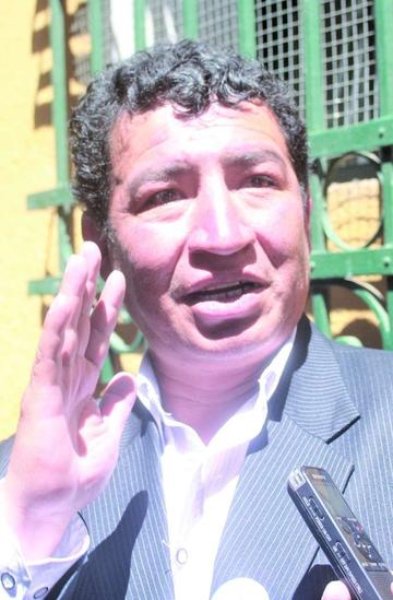 El diputado Víctor Borda.