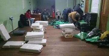 Fiscalía se incauta más de una tonelada de marihuana 