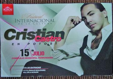 El afiche del acontecimiento musical.