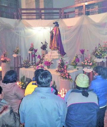 Programan rol de veladas  al Apóstol San Bartolomé