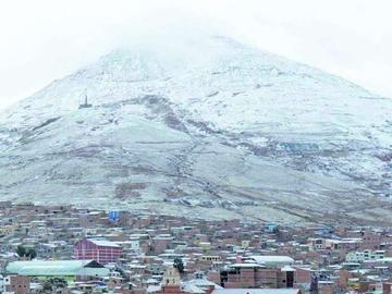 Alertan posible nevada en Potosí y en otros tres departamentos