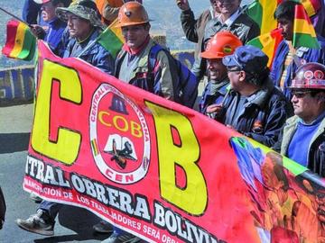 COB espera llamado al diálogo y no descarta retomar sus medidas