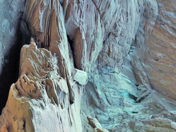 Una de las cuevas que tienen el patrimonio.