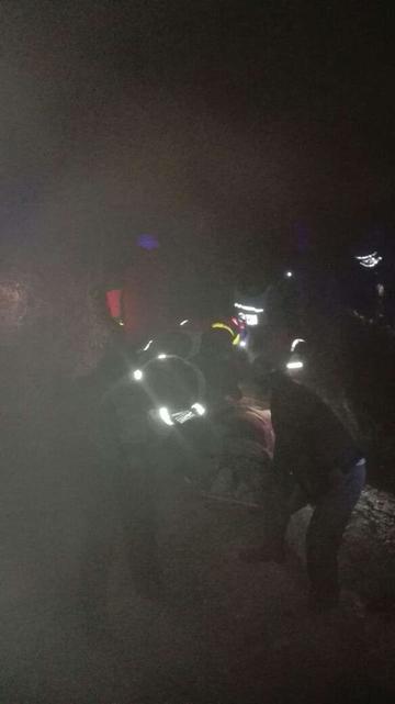 Embarrancamiento de un camión provoca tres fallecidos