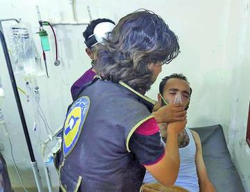 Rusia denuncia ataque químico contra barrio de Alepo en Siria
