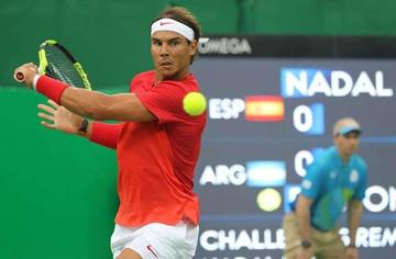 Nadal despeja dudas y arrolla a Delbonis en su debut en Río
