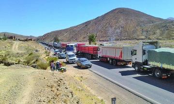 El bloqueo de los caminos se levantó pasadas las 18:00.