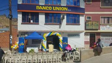 Banco Unión llega a las 187 agencias fijas en todo el país