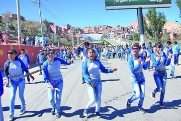 Este domingo será el otro ensayo.