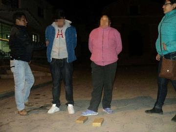 Cae pareja que vendía marihuana en Ch'utillos 