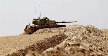 El Ejército turco se enfrenta con  los milicianos rebeldes en Siria