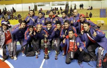 Chuquisaca se proclama campeón del Nacional de Fútbol de Salón