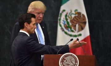 Trump reafirma en México que levantará un muro entre ambos países