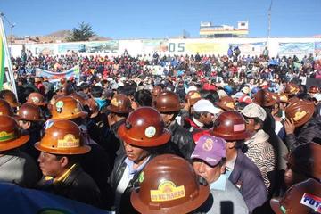 Un acto de aniversario de la federación departamental.