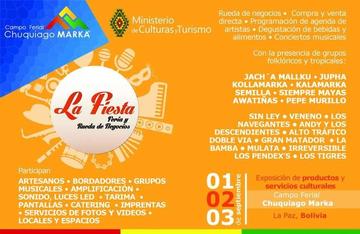 Culturas genera más de 16 millones en Feria de Fiesta y Rueda de Negocios
