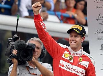 Vettel: "los Mercedes son más rápidos"