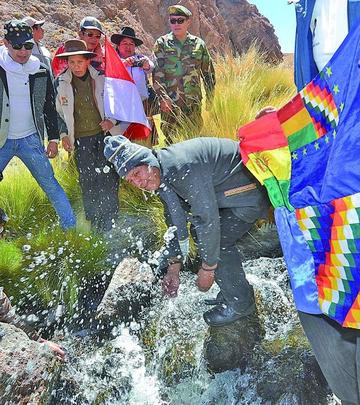El presidente Evo Morales.