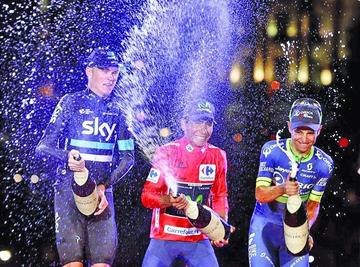 Nairo Quintana se adueña de la Vuelta a España