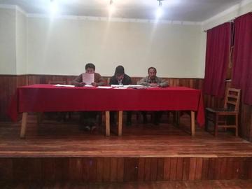 Los dirigentes dieron a conocer las conclusiones.