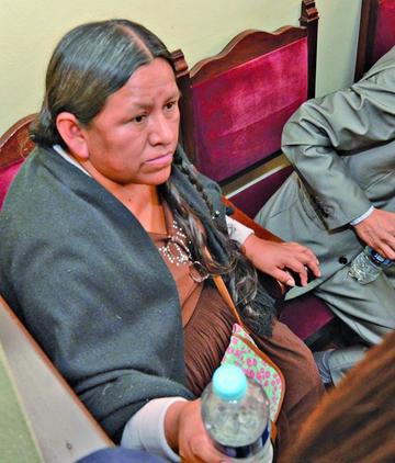 Está recluida de manera preventiva a la cárcel de Miraflores.