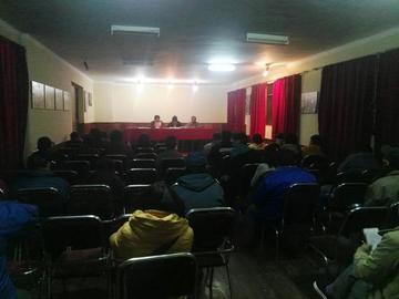 La reunión de consejo consultivo del pasado miércoles 14 de septiembre.