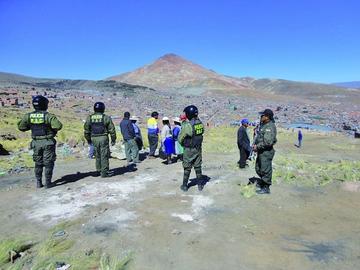 Muchas veces enfrentaron a los policías.