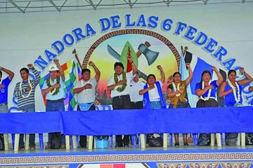 Cocaleros ratifican posición para  que Morales prosiga en el poder