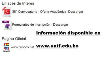 UATF convoca a becas para estudiar en cuatro países