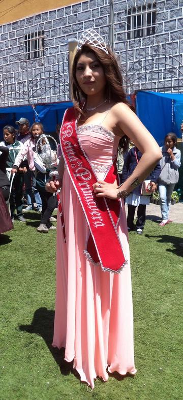 La reina Meliza Ruiz.