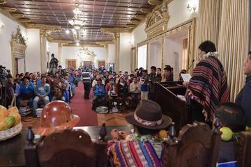 Morales reta a dirigentes cívicos revocar a su gobernador y alcalde