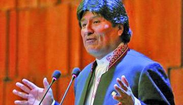 El presidente Evo Morales.