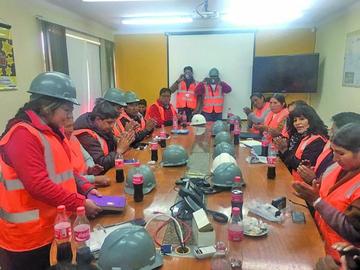 La Brigada Parlamentaria evalúa trabajo de Manquiri