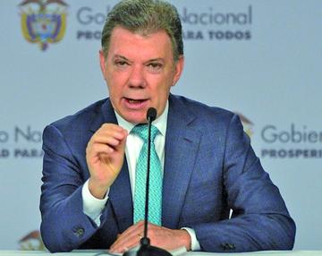 El presidente de Colombia.