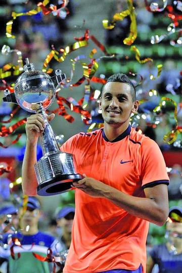 Nick Kyrgios se alza con el Abierto de Japón 